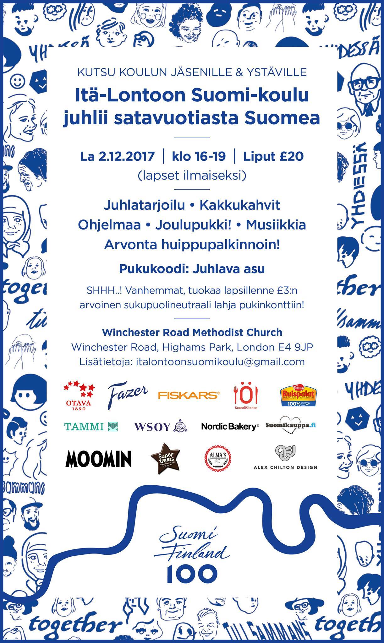Suomi 100-juhlat 2.12.2017